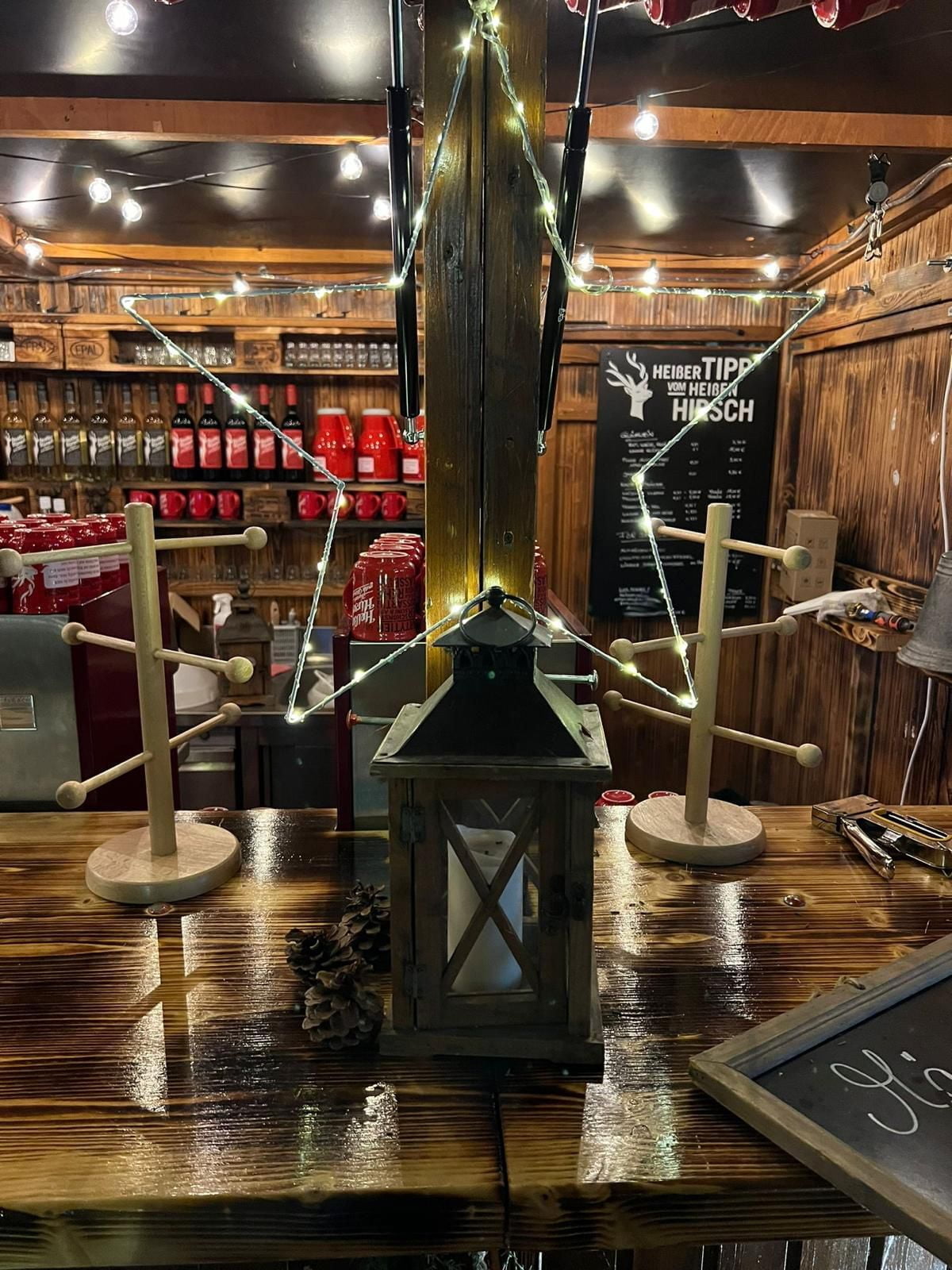 Winterliche Dekoration – Detail